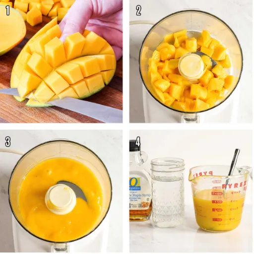 How to Make 100% Mango Juice_