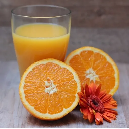 Principais etapas da produção de suco de laranja