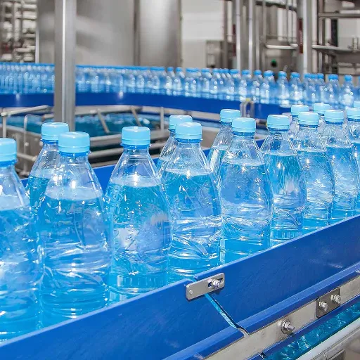 How is bottled water manufactured?