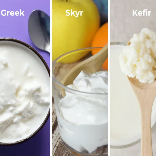 Types de yaourt
