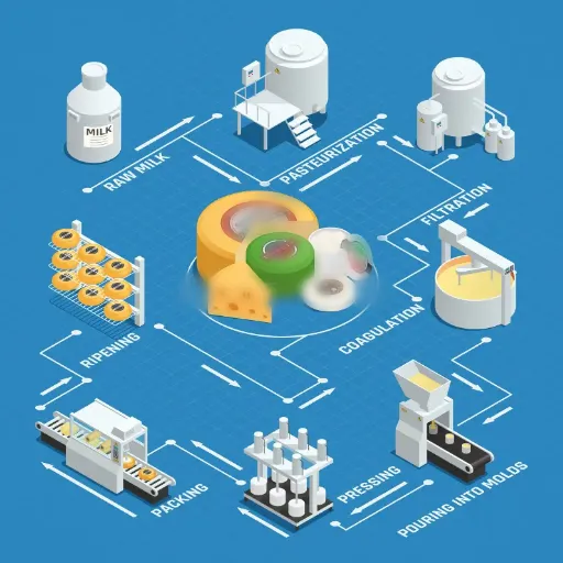 Aperçu complet du processus de production de fromage