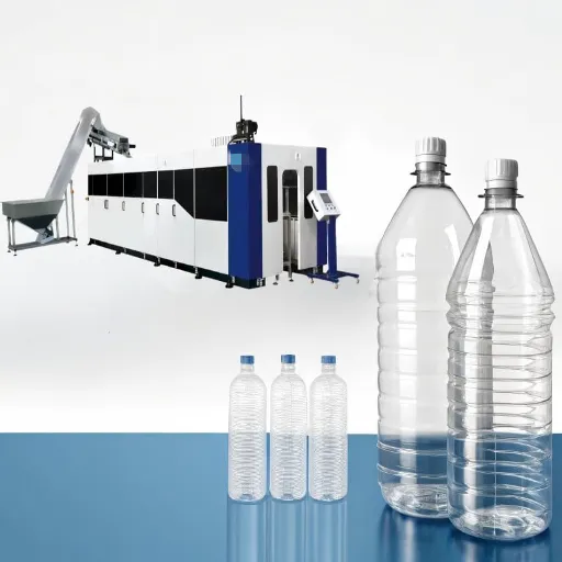 Equipos esenciales para la producción de botellas de PET